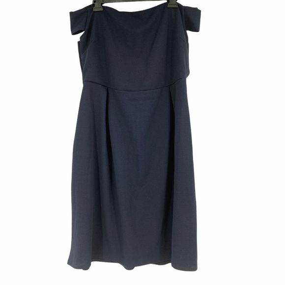 Dorothy Perkins Dresses & Skirts - Dorothy Perkins 14 black off shoulder dress summer